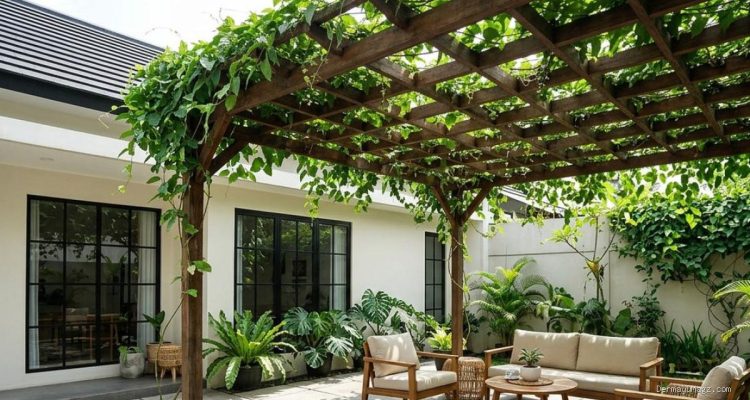 8 Desain Halaman Rumah Tanpa Lahan Terbuka yang Tetap Sejuk, Ideal untuk Teras Minimalis