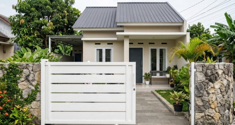 8 Ide Gerbang Rumah Minimalis yang Simpel, Elegan, dan Kokoh