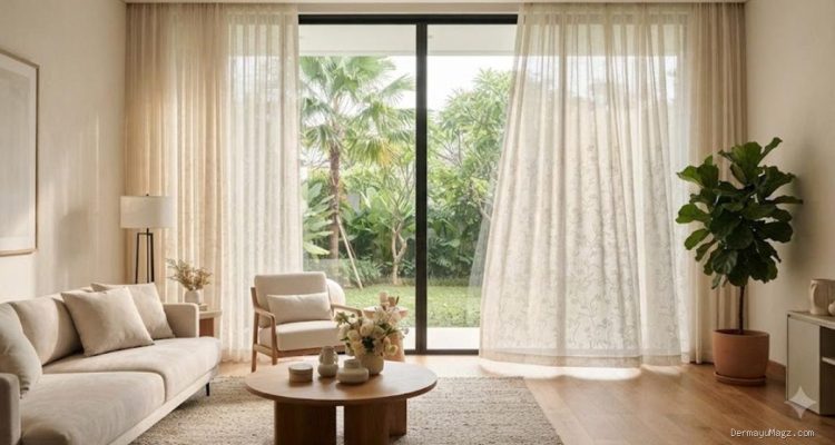 8 Inspirasi Gorden Tipis untuk Menjaga Privasi Sekaligus Mempercantik Interior Rumah
