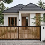8 Inspirasi Model Gerbang Rumah Minimalis Bergaya Modern untuk Hunian Desa