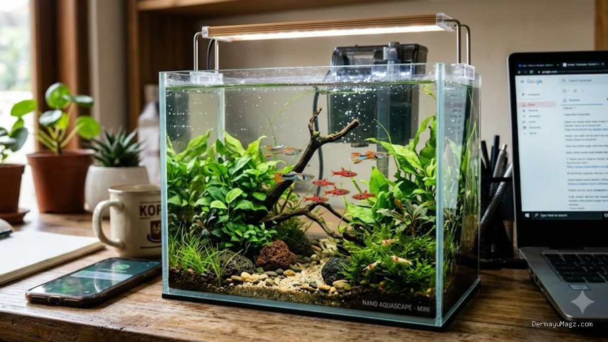 8 Jenis Ikan Hias Mungil yang Ideal untuk Akuarium Meja Kerja, Percantik Ruangan dengan Ketenangan