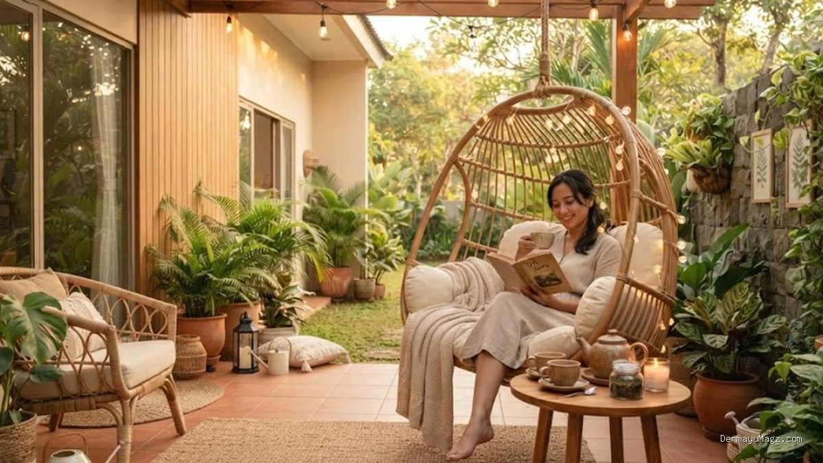 9 Ide Teras dengan Konsep Tea Corner, Sulap Sudut Rumah Jadi Area Favorit
