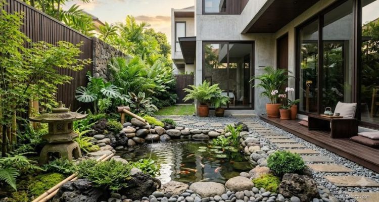 9 Inspirasi Kolam Mini Ala Jepang untuk Rumah Minimalis yang Estetik