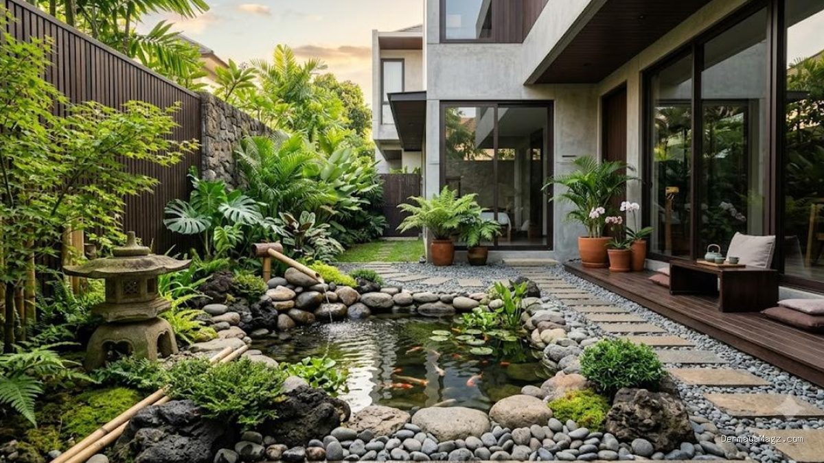 9 Inspirasi Kolam Mini Ala Jepang untuk Rumah Minimalis yang Estetik