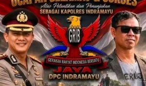 AKBP Prianggo Malau Jabat Kapolres Indramayu, GRIB Jaya Ucapkan Selamat