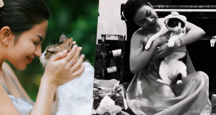 Ariel Tatum Rayakan Ulang Tahun Kucing dengan Pesta Meriah
