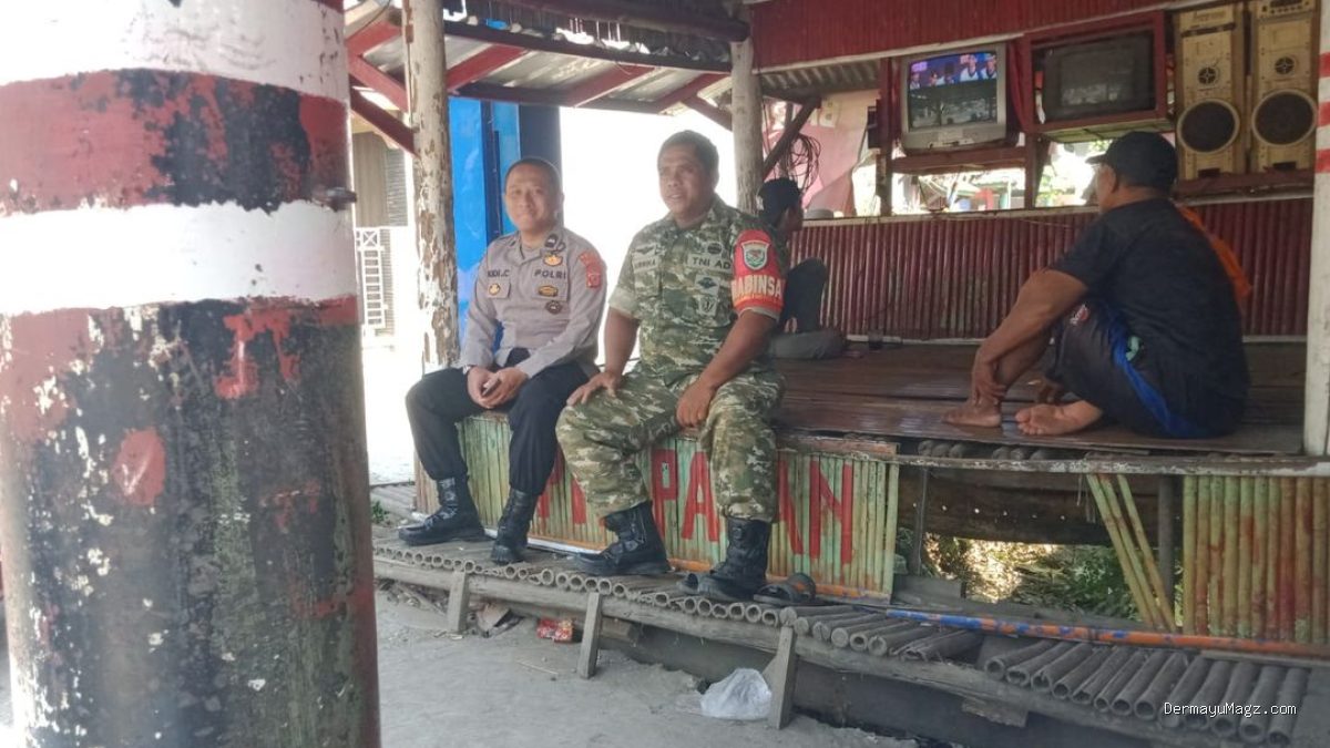 Babinsa Sliyeg Lor: Komsos Urgen Lawan Geng Motor Jalur Kasab
