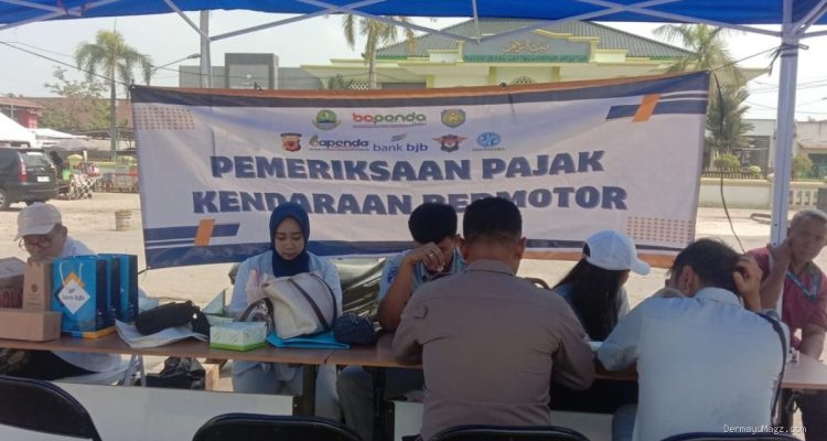 Bapenda Indramayu Opsgab Anjatan: Tingkatkan Sadar Pajak & Aman Berkendara