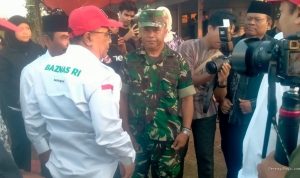 Baznas RI Terangi Desa Cikawung, 102 Warga Terima Bantuan Sembako di Tengah Sinergi TNI dan Pemerintah Daerah