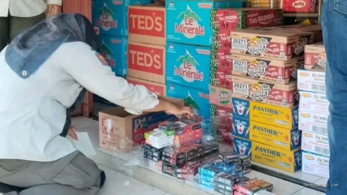 Bea Cukai Cirebon Sita 85.540 Batang Rokok Ilegal di Patrol