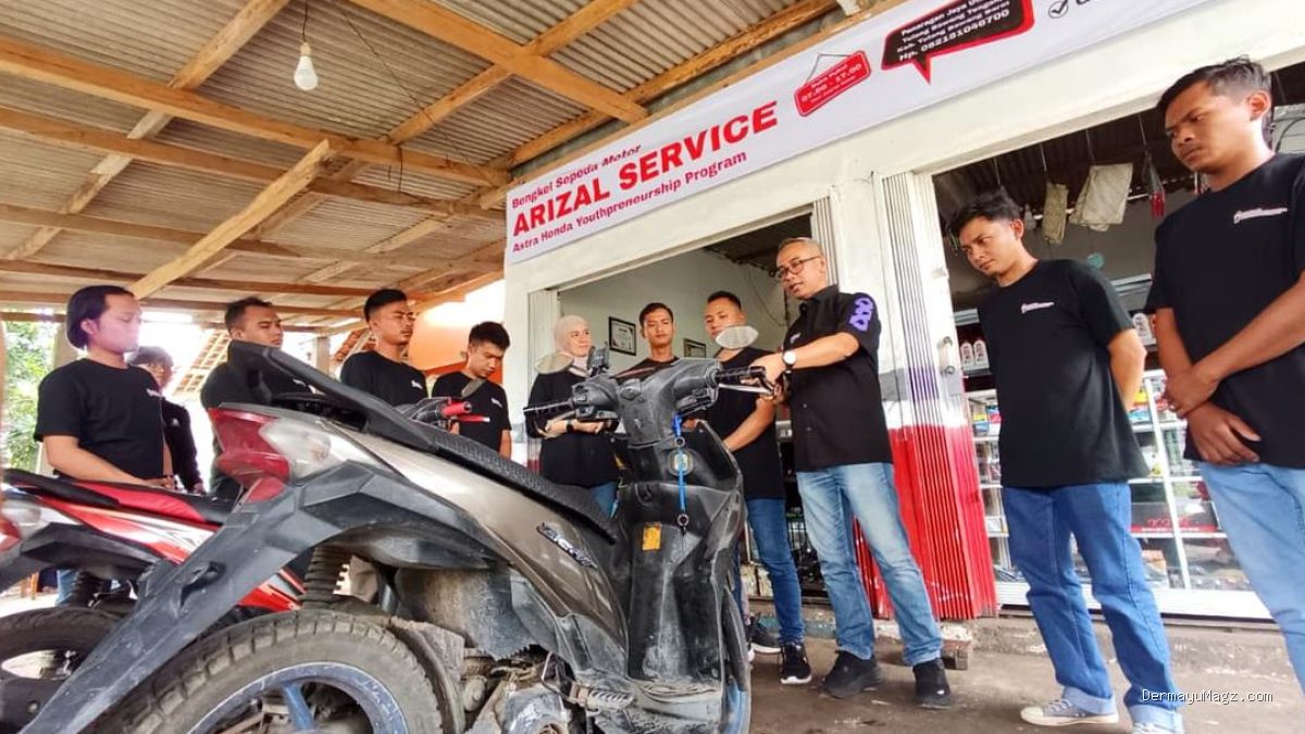 Bengkel Binaan Yayasan AHM Raih Omzet Rp 7,9 Miliar