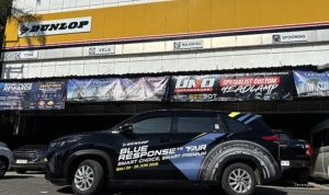 Blue Response Fair Jadi Ajang Pengenalan Ban Baru Dunlop