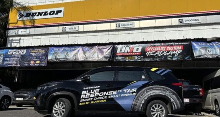 Blue Response Fair Jadi Ajang Pengenalan Ban Baru Dunlop