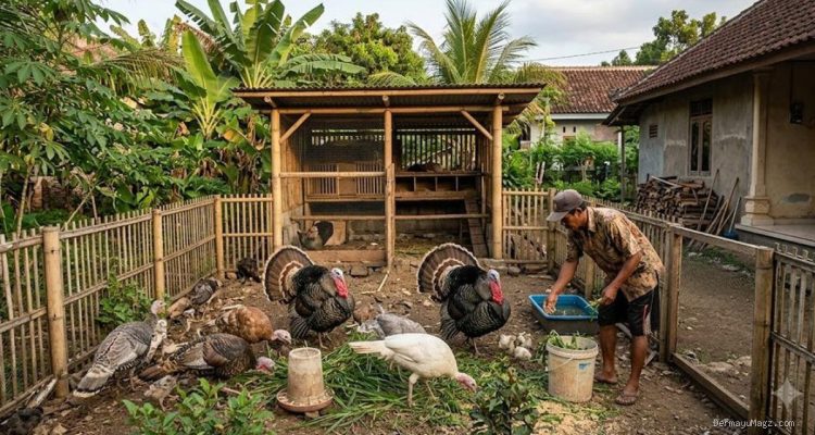 Budidaya Ayam Kalkun di Rumah: Hobi Menjadi Bisnis