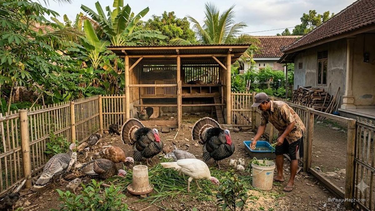 Budidaya Ayam Kalkun di Rumah: Hobi Menjadi Bisnis