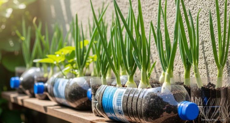 Budidaya Daun Bawang di Botol Bekas untuk Hemat Biaya