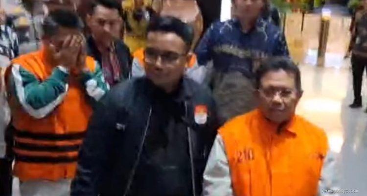 Bupati Lombok Barat Resmi Ditahan dengan Rompi Oranye dan Tangan Terborgol