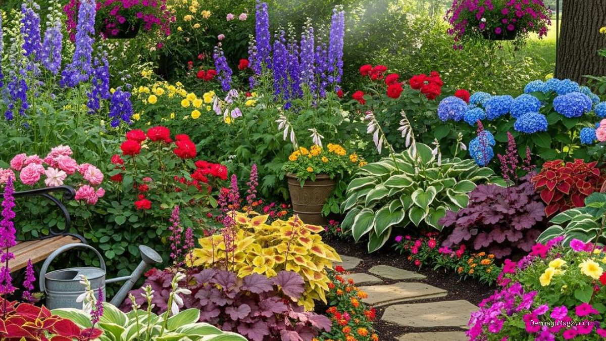 Daftar Tanaman Hias Outdoor Tahan Panas yang Tetap Cantik Saat Musim Kemarau