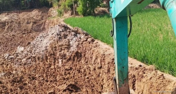 Desa Jatimulya Cetak Sawah Baru, Optimalkan Lahan Demi Pangan