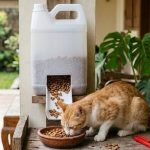 DIY Tempat Pakan Kucing dari Jerigen Bekas, Hemat dan Praktis