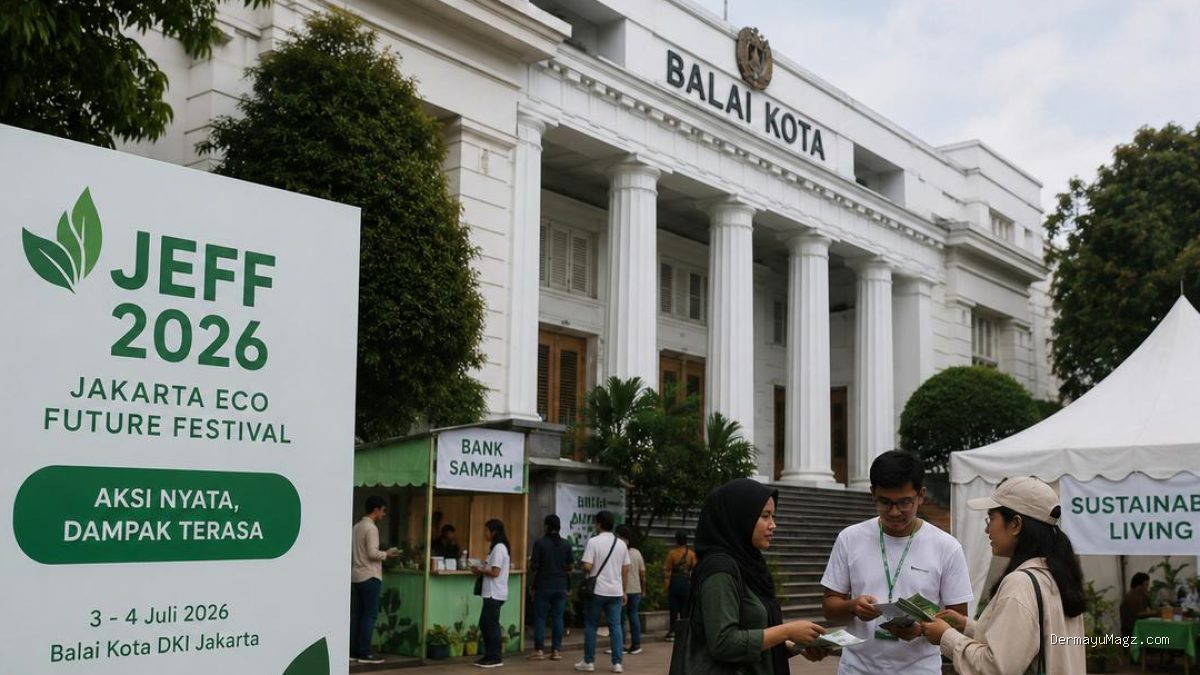 Festival Lingkungan di Balai Kota, Ajak Warga Lestarikan Jakarta