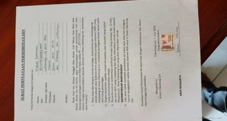 Geger Cikedung Lor! Kuwu Diduga Peras Pengusaha WiFi Rp10 Ribu