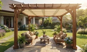 ide-pergola-kayu-estetik-yang-praktis-dan-mudah-dirawat-46884 Ide Pergola Kayu Estetik yang Praktis dan Mudah Dirawat