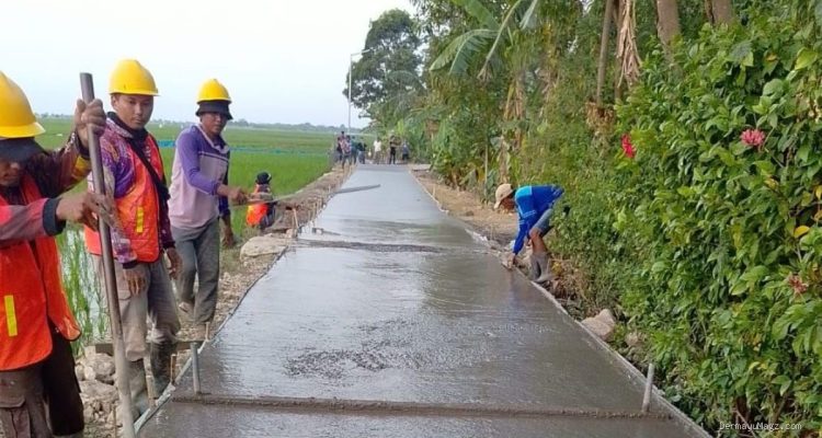 Jalan Desa Salamdarma Direhabilitasi, Aktivitas Warga Kini Lancar
