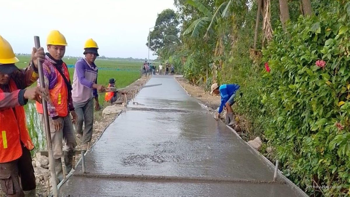 Jalan Desa Salamdarma Direhabilitasi, Aktivitas Warga Kini Lancar