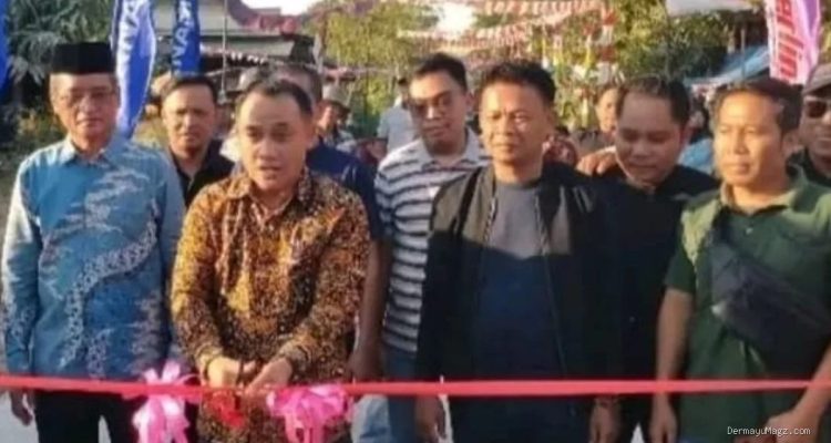 Jalan Mulus di Temiyang, Warga Ucapkan Terima Kasih ke Lucky Hakim