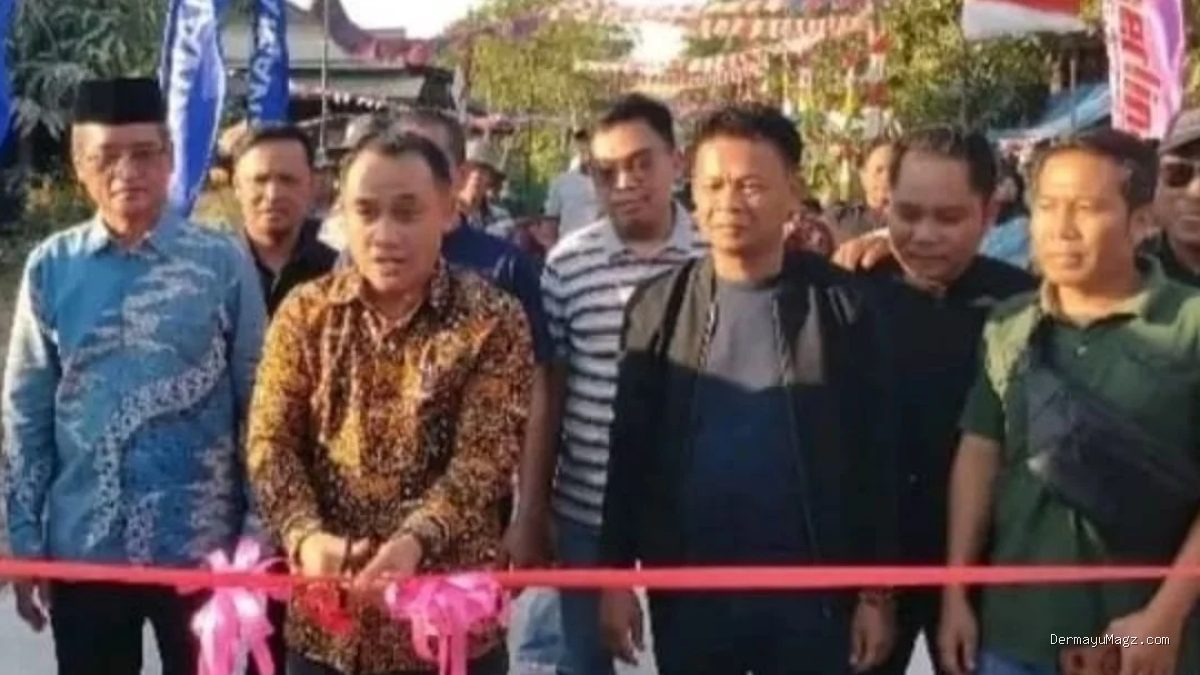 Jalan Mulus di Temiyang, Warga Ucapkan Terima Kasih ke Lucky Hakim