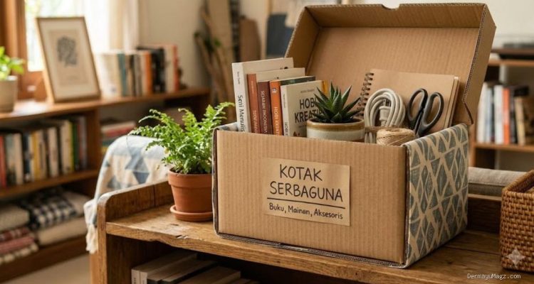Jangan Buru-buru Membuang Kardus Tebal, Berikut 7 Ide Pemanfaatannya di Rumah