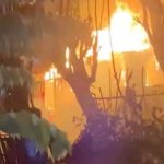 Kebakaran Rumah di Desa Pangkalan Losarang, Diduga Akibat Bakar Sampah