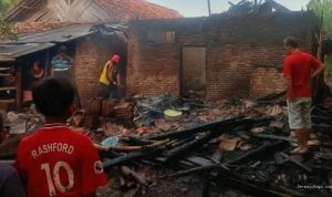 Kebakaran Rumah di Haurgeulis Indramayu, Terdengar Suara Kayu