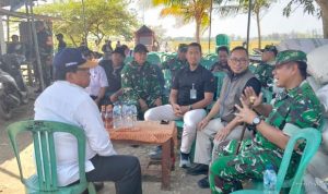 Koramil Krangkeng Kawal Dandim Turun ke Sawah, Serap Gabah Petani