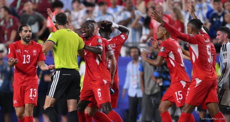 Kronologi Pengusiran Breel Embolo dalam Laga Argentina vs Swiss Berkat VAR