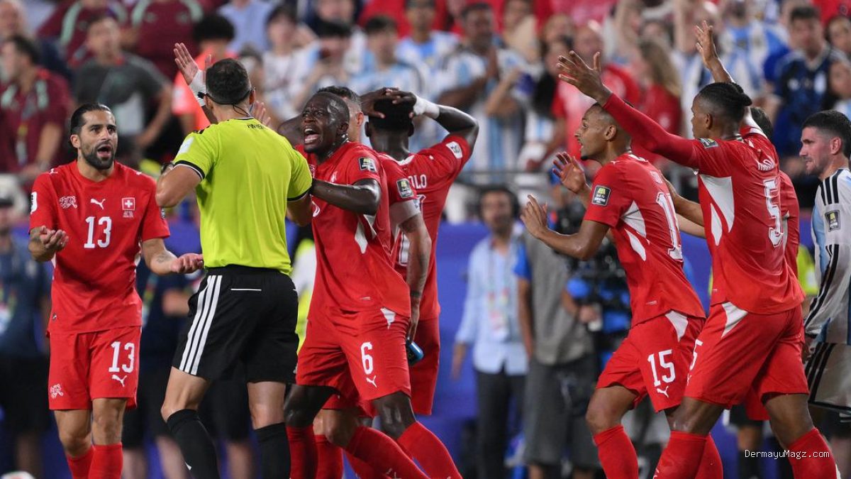 Kronologi Pengusiran Breel Embolo dalam Laga Argentina vs Swiss Berkat VAR