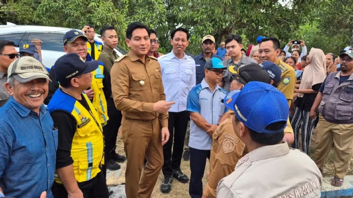 Lucky Hakim Pantau Irigasi: 3 Titik Normalisasi Kritis