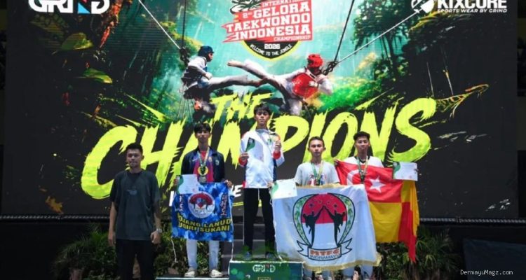 MTFC Indramayu: Borong 25 Medali di Taekwondo Championship Internasional