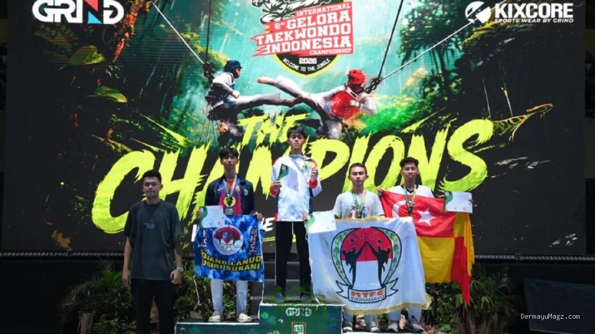MTFC Indramayu: Borong 25 Medali di Taekwondo Championship Internasional