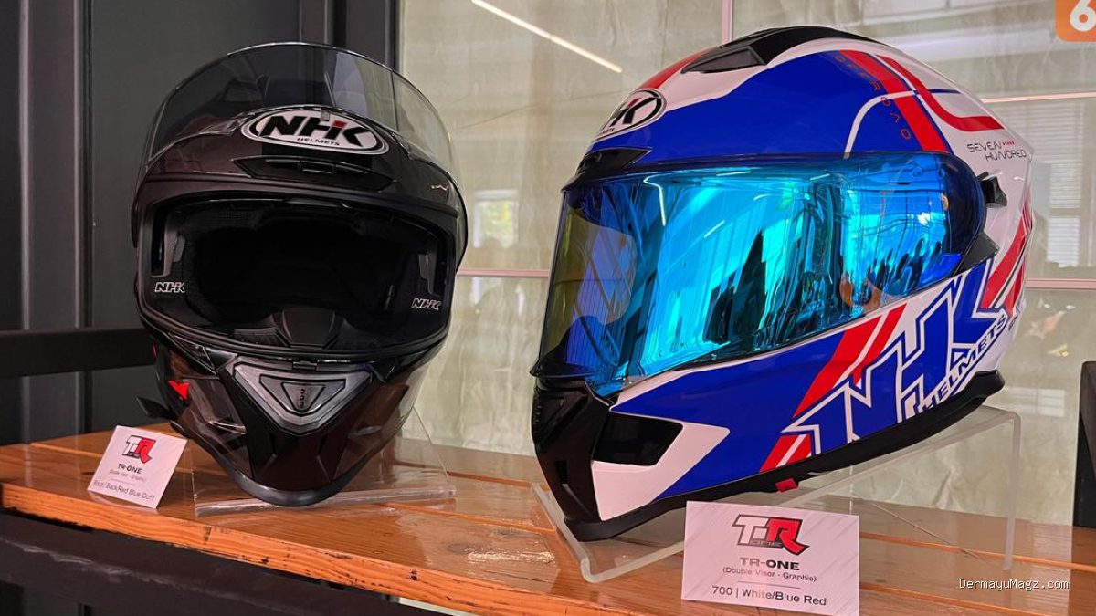NHK Luncurkan Helm Baru dengan Fitur Kenyamanan Touring