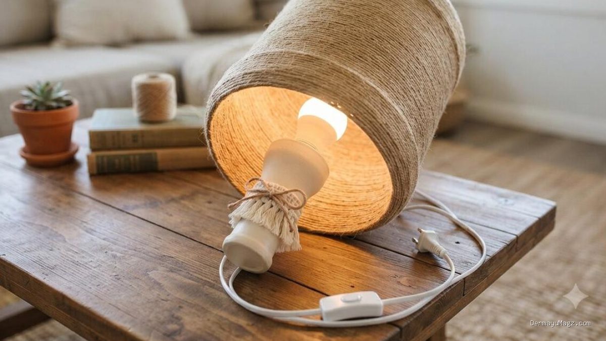 Panduan Membuat Lampu Hias dari Galon Bekas, 8 Langkah Mudah Ciptakan Produk Estetik