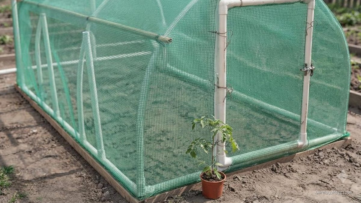 Panduan Praktis Membangun Greenhouse Sederhana Menggunakan Pipa PVC dari Awal sampai Jadi