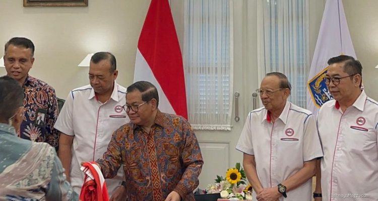 PBVSI Temui Pramono, Ajak Warga Jakarta Ramaikan SEA V Cup di Velodrome