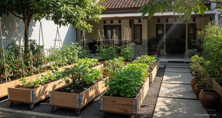 Penataan Kebun Sesuai Intensitas Cahaya Matahari untuk Pertumbuhan Optimal