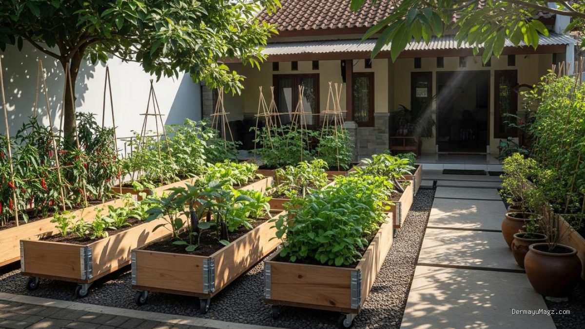 Penataan Kebun Sesuai Intensitas Cahaya Matahari untuk Pertumbuhan Optimal