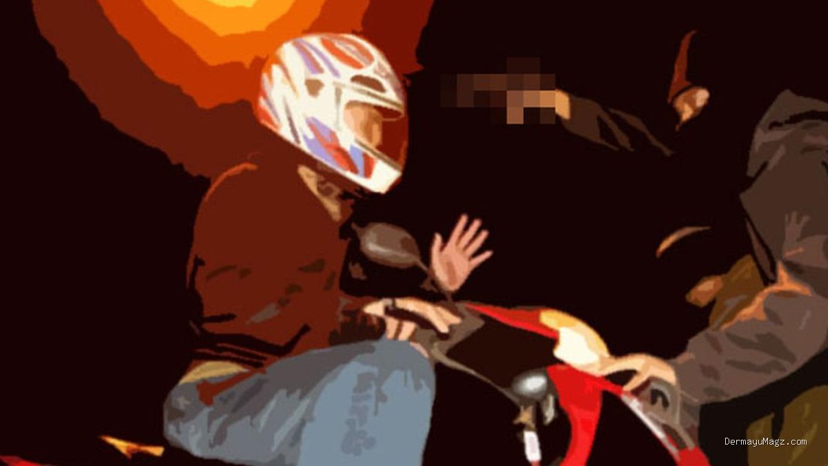 Pengendara Motor di Koja Dibacok Begal Bersenjata Gancu