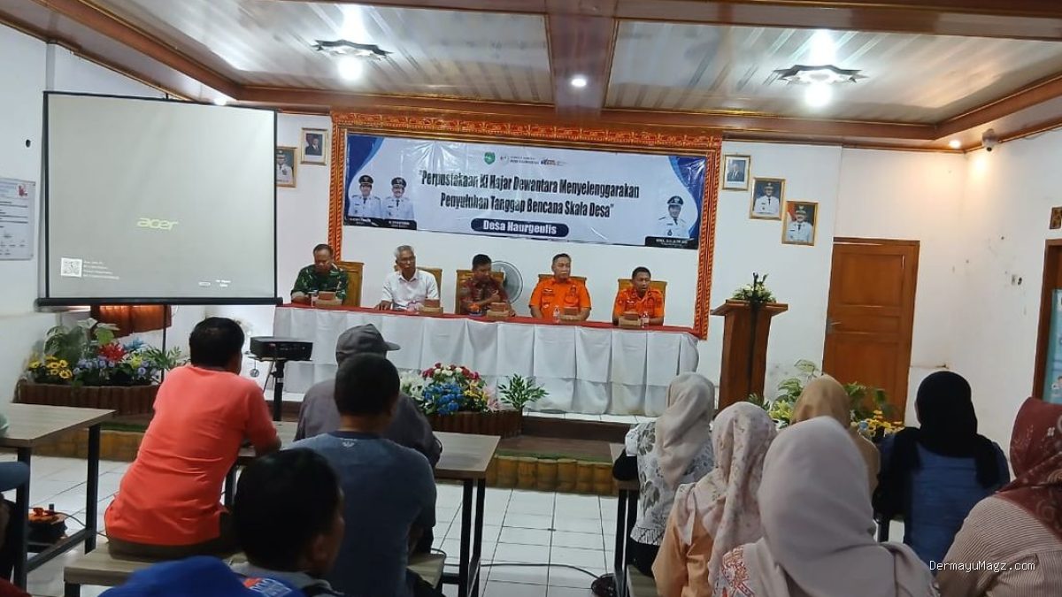 Penyuluhan Tanggap Bencana Kihajar Dewantara Haurgeulis