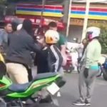 Perkelahian Akibat Senggolan Motor