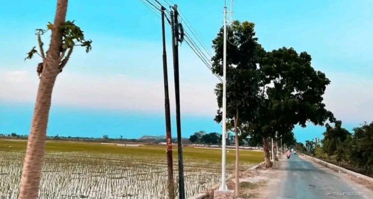 PJU Baru Terpasang, Kawasan Toang Pecuk Kini Lebih Terang & Aman